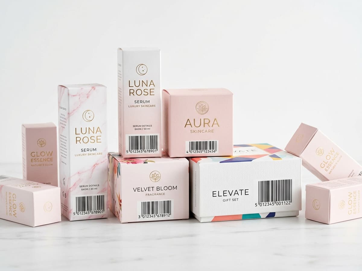 Colorfit Packaging Barcodes on Retail Boxes